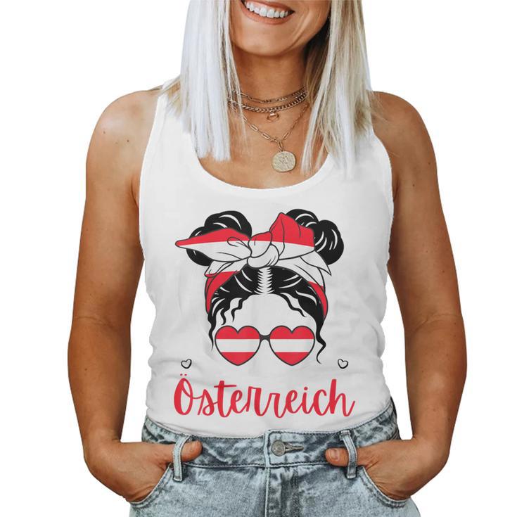 Austria Austria Austrian Girl Austrian Flag Tank Top Frauen