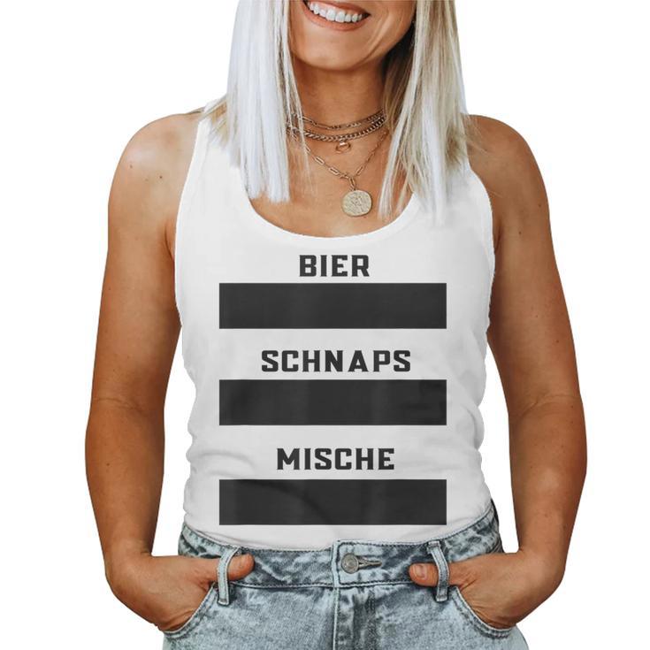 Beer Schnaps Tank Top Frauen