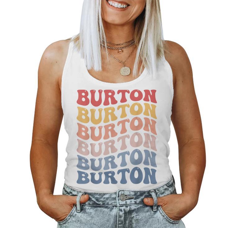 Burton City Groovy Retro Tank Top Frauen