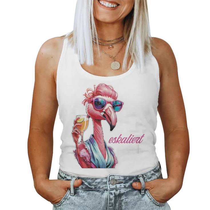 Flamingo Es Escaliert Eh Tank Top Frauen