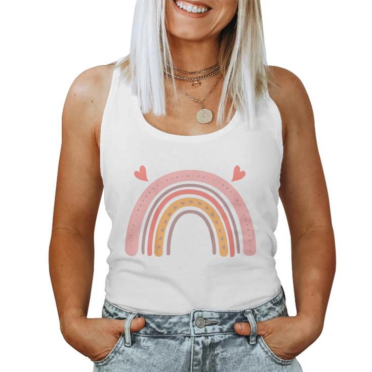 Kinder Ich Bin 6 Jahre Girl's Birthday 6Th Boho Rainbow Tank Top Frauen