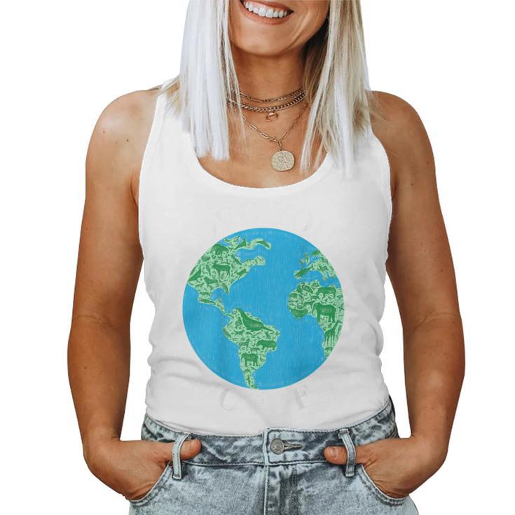 Love Your Mother Climate Change Global Warming Earth Day Women Tank Top