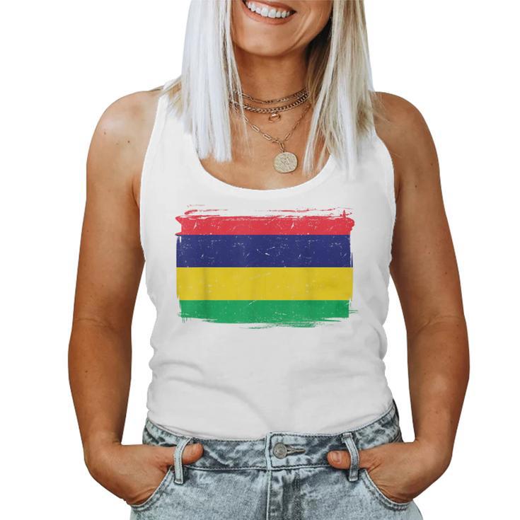 Mauritius Flag Women's Children's Blue Tank Top Frauen