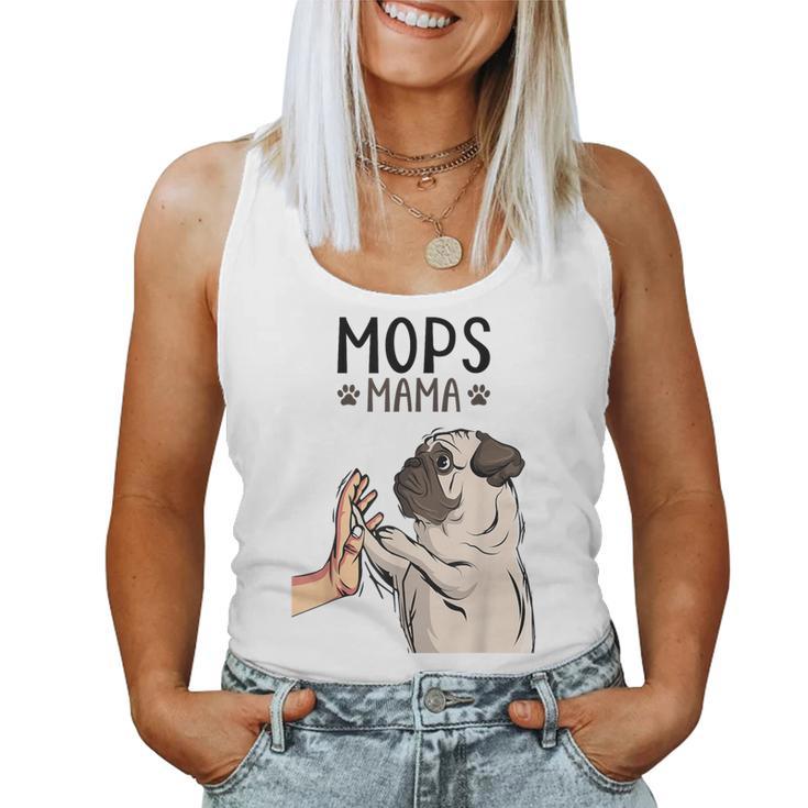 Pug Mama Dog Holder Mummy Women's Tank Top Frauen