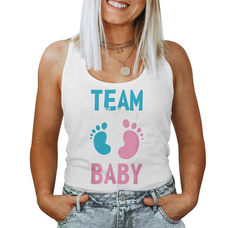 Team Baby Gender Reveal Boy Or Girl Tank Top Frauen