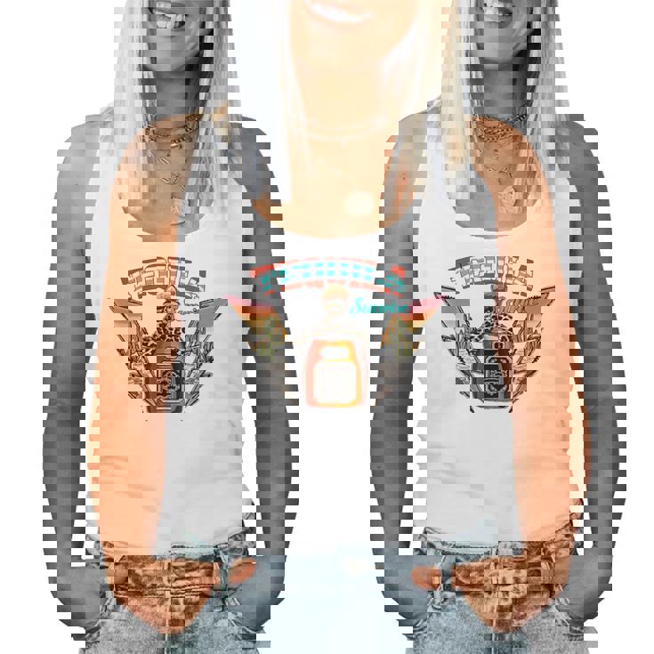 Tequila Sunrise Western Life Desert Vibes Tequila Drinking Women Tank Top