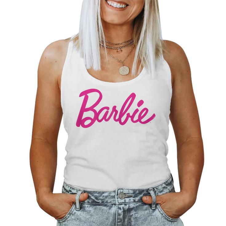 Women's Barbie Logoarious Sizes And Colours Tank Top Frauen