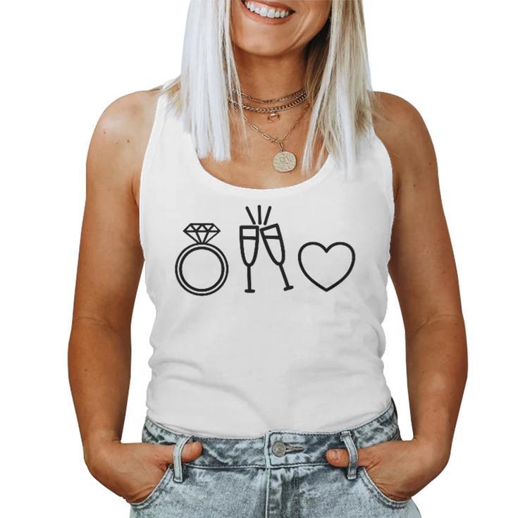 Women's Stag Party Women's Team Bride Hen Party Outfit Tank Top Frauen