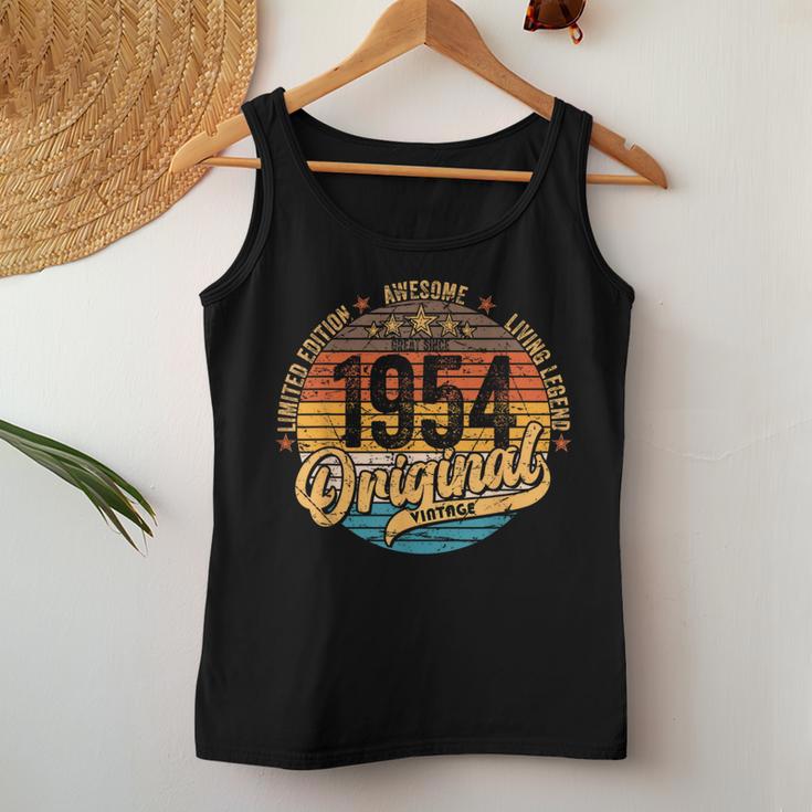 1954Intage Birthday Retrointage Tank Top Frauen Lustige Geschenke