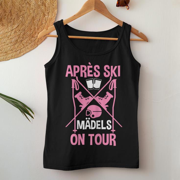 Après Ski Girls On Tour Winter Sport Skier Women's Tank Top Frauen Lustige Geschenke