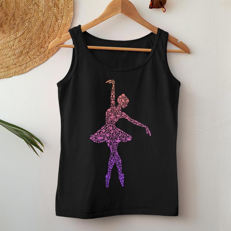 Ballet Dancer Ballerina Dance Girls Ballet Dancer Tank Top Frauen Lustige Geschenke