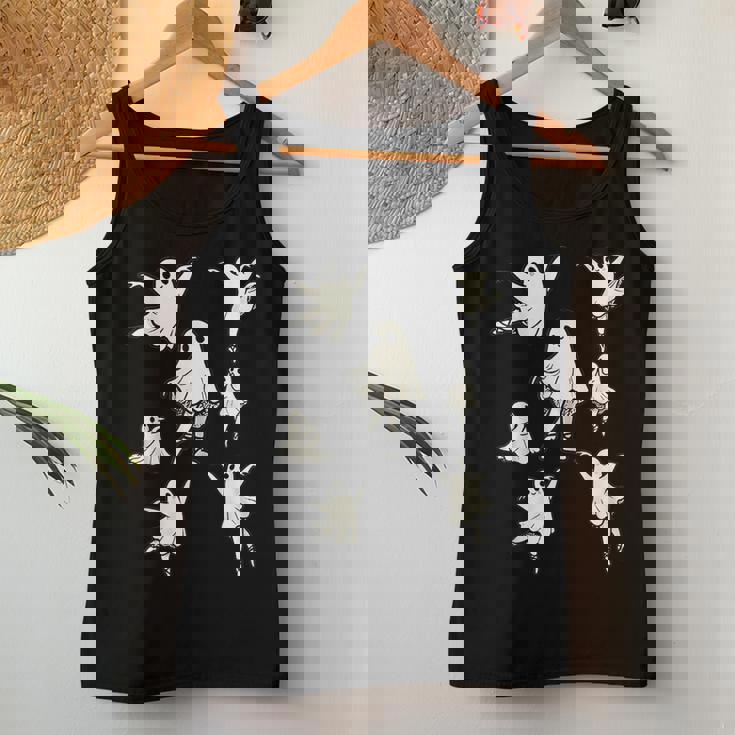 Ballet Ghost Ballet Dancer Spooky Dance Teacher Halloween Women Tank Top Unique Gifts