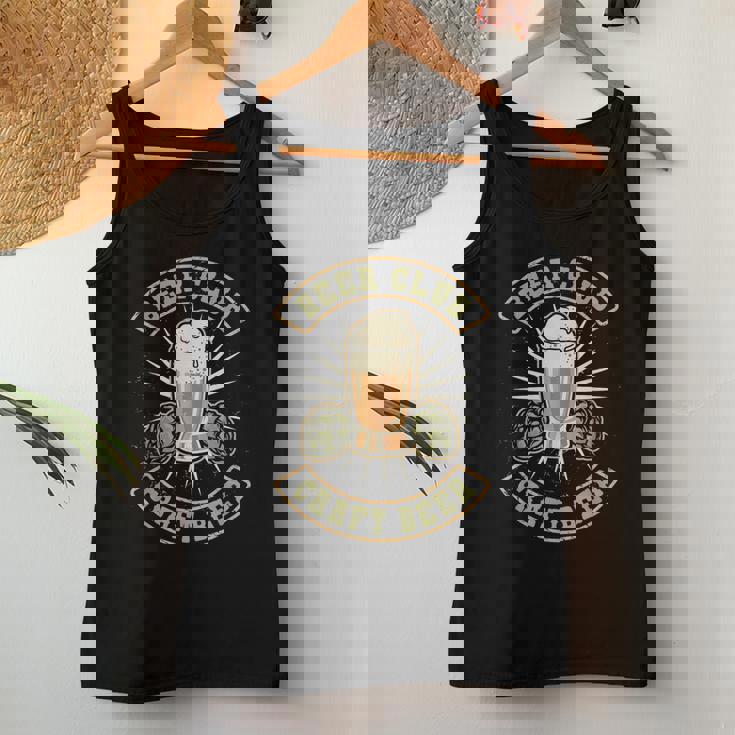 Beer Club Craft Beer Cerveza Artesanal Camiseta sin mangas para mujer Regalos divertidos