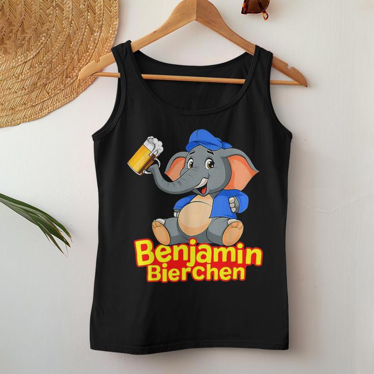 Benjamin Beer Drinker Saufen Beer Tank Top Frauen Lustige Geschenke