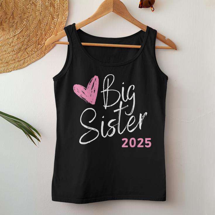 Big Sister Ich Werde Große Schwester 2025 Lettering Girl's Tank Top Frauen Lustige Geschenke