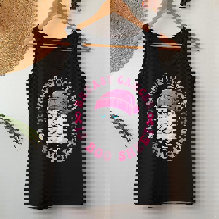Breast Cancer Is Boo Sheet Retro Halloween Ghost Women Women Tank Top Personalized Gifts