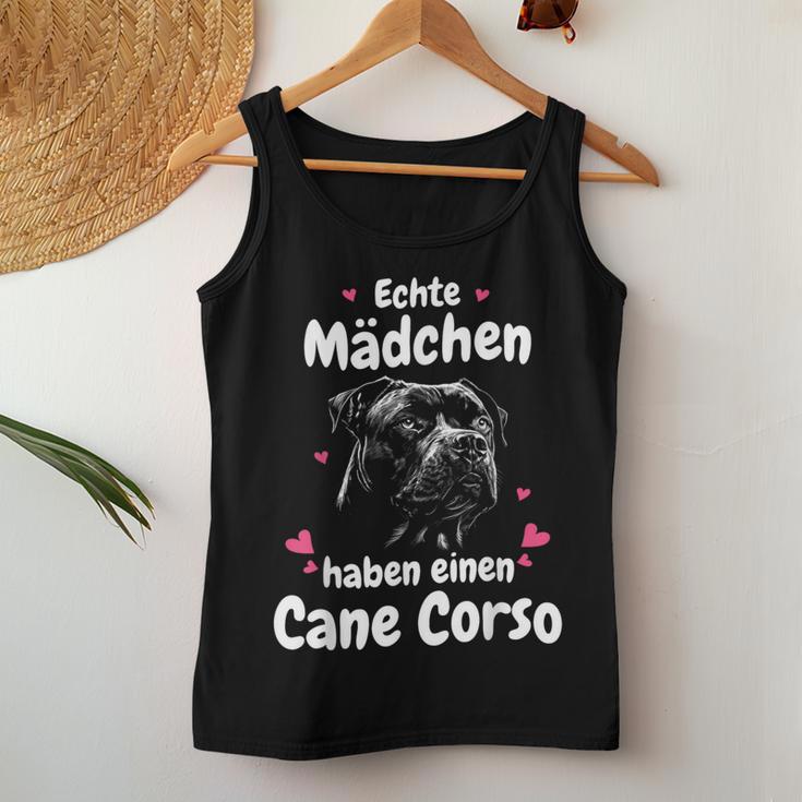 Cane Corso Dog Real Girls Haben Einen Cane Corso Tank Top Frauen Lustige Geschenke