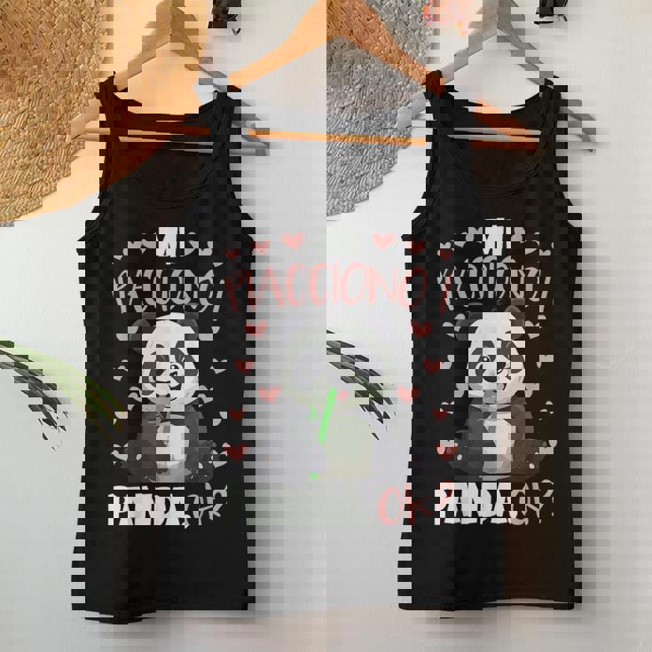Carino Panda Ragzza Donne Bambina Panda Canotta da donna Regalos divertidos