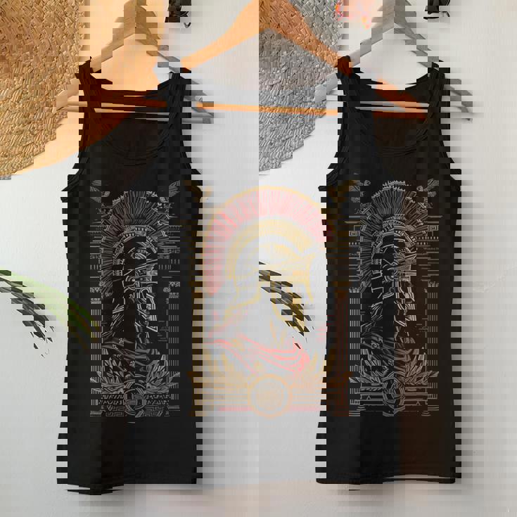 Corona De Laurel De Águila Gladio Casco Legionario Imperio Romano Camiseta sin mangas para mujer Regalos divertidos