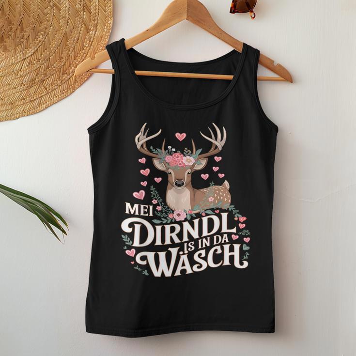 Costume Replacement Dirndl For Mei Dirndl Is In Da Wäsch Tank Top Frauen Lustige Geschenke