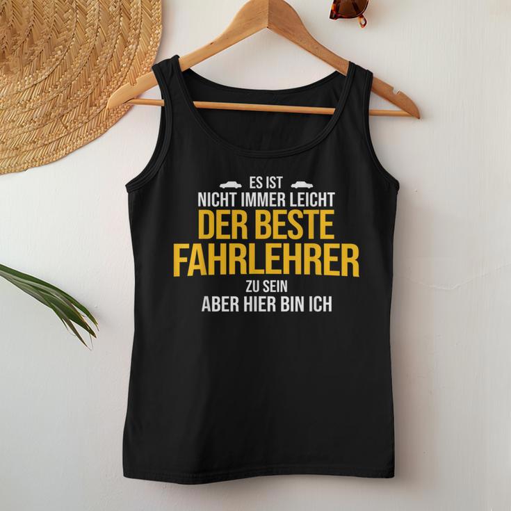 Der Beste Fahrlehrer The Best Driving Teacher Tank Top Frauen Lustige Geschenke