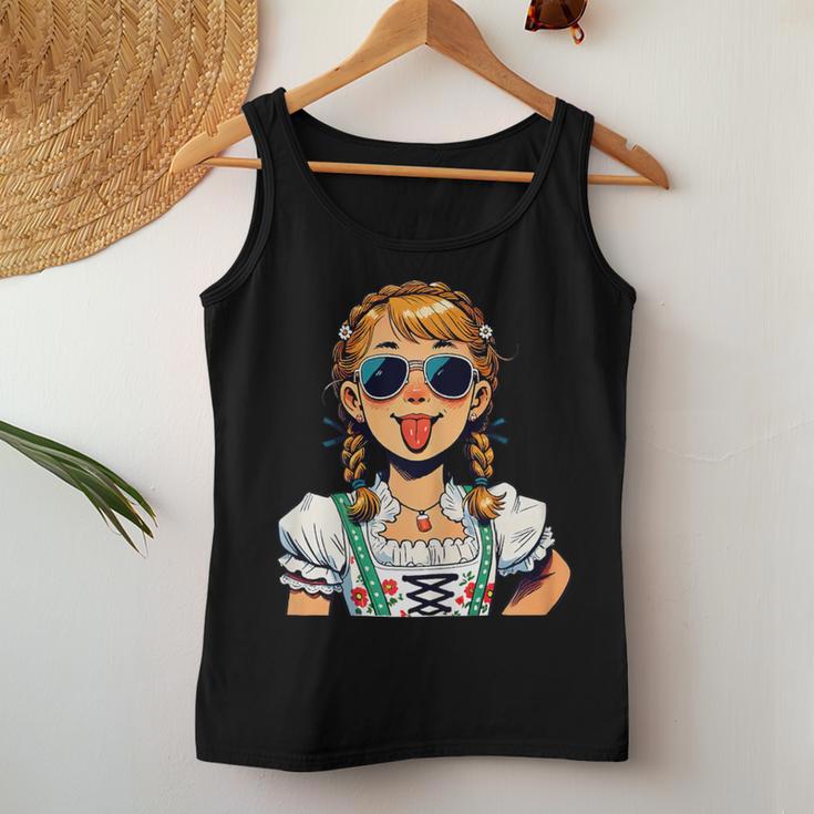 Dirndl Women's Costume Children Girls Costume Tank Top Frauen Lustige Geschenke