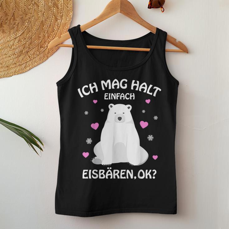 Eisbär Ich Mag Halt Polar Bears Children's Girls' Tank Top Frauen Lustige Geschenke