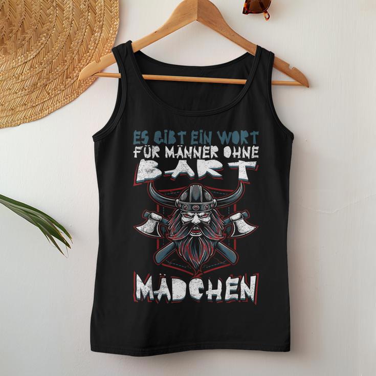 Es Gibt Ein Wort Für Männer Without Beard Girlsiking Man Tank Top Frauen Lustige Geschenke