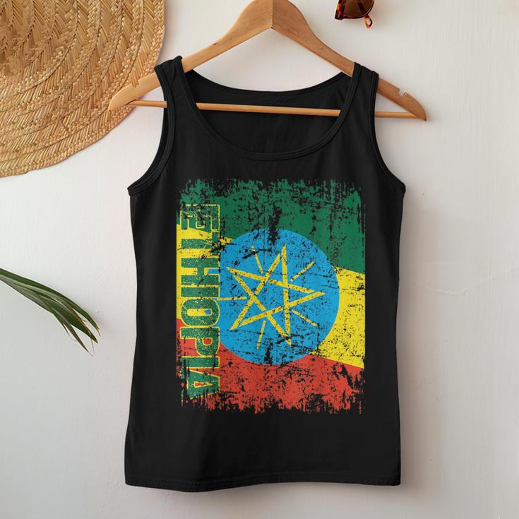 Ethiopia Flag Children Tank Top Frauen Lustige Geschenke