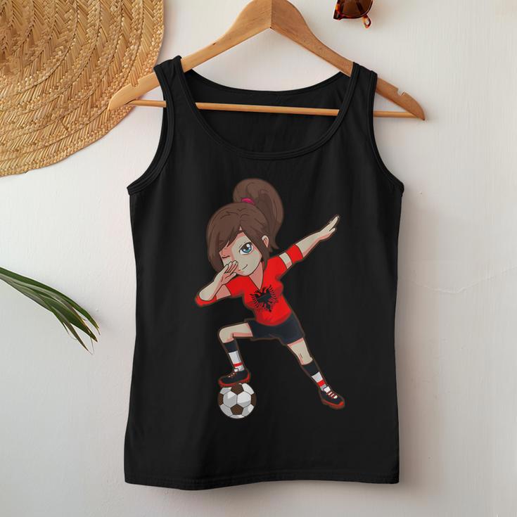 Football Fan Albania Albania Flag Girls Tank Top Frauen Lustige Geschenke