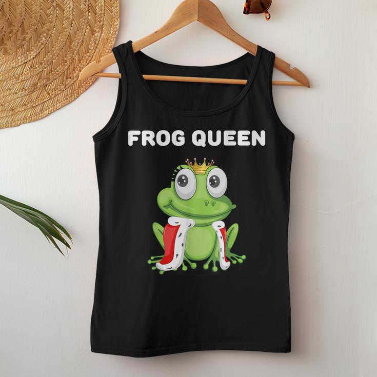 Frog Queen Girls' Frog Women's Frog Tank Top Frauen Lustige Geschenke