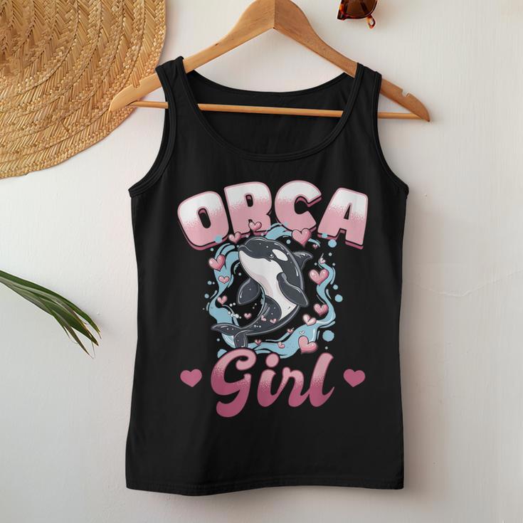 Orca Animal Orca Girl Tank Top Frauen Lustige Geschenke