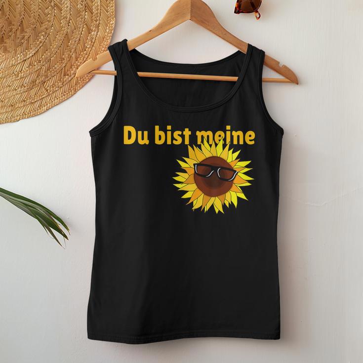 Sayings Du Bist Meine Sonnennebume Women's Tank Top Frauen Lustige Geschenke