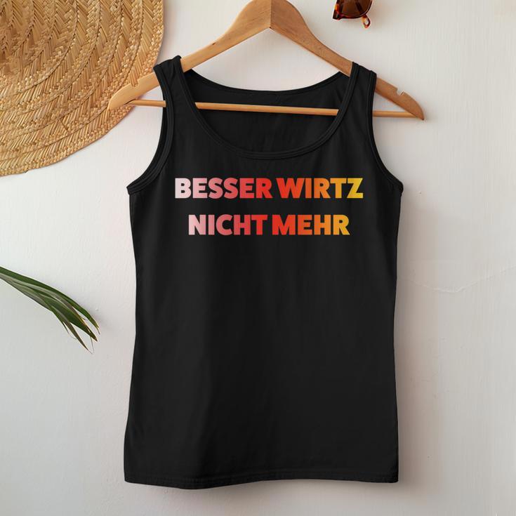 With German Beer Sauf Malle Besser Wirtz Nicht Mehr German Beer Sauf Malle German Langu Tank Top Frauen Lustige Geschenke