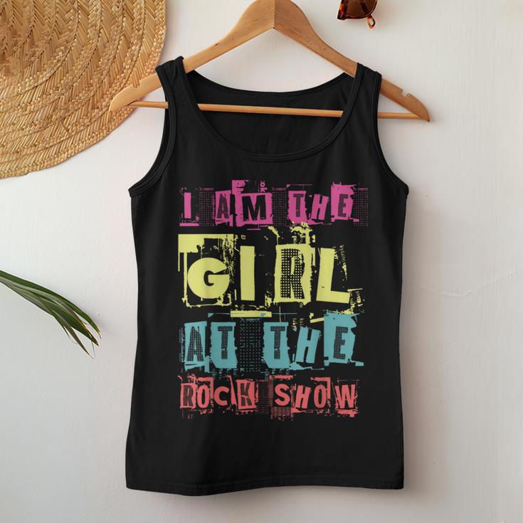 I Am The Girl At The Rock Show Punk Rock Music Lover Women Tank Top Funny Gifts