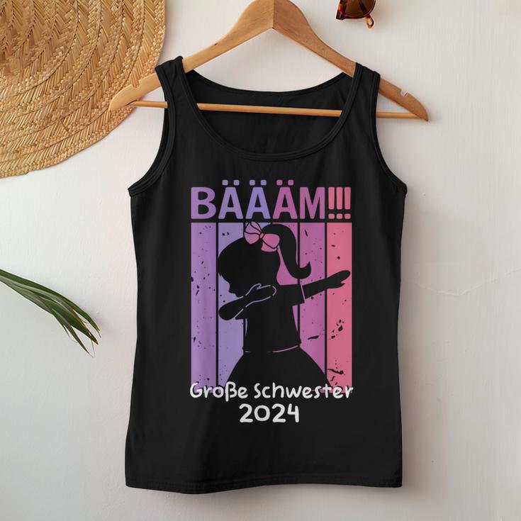 Girls' Bääm Big Sister 2024 Dab Pregnancy Tank Top Frauen Lustige Geschenke