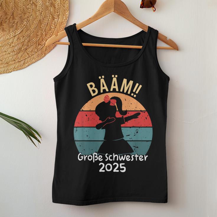 Girls Bääm Big Sister 2025 Dab Pregnancy Tank Top Frauen Lustige Geschenke