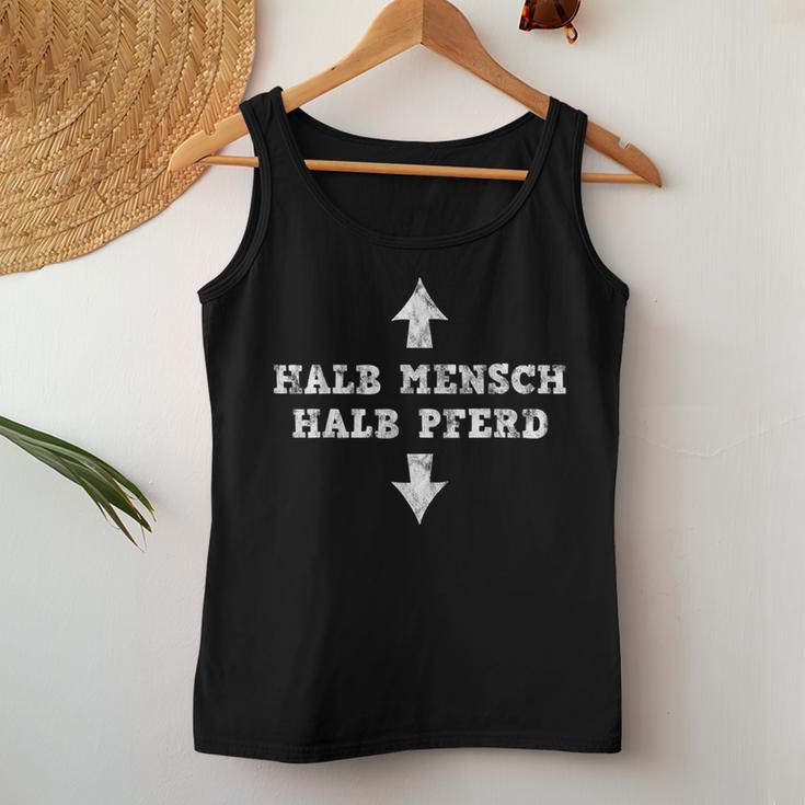 Half Human Half Horse Tank Top Frauen Lustige Geschenke