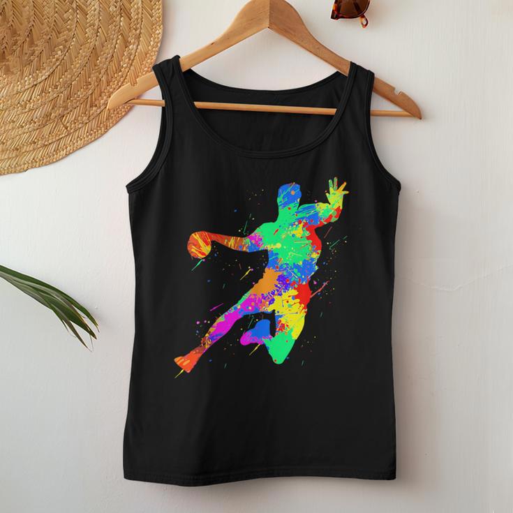 Handball Player s For And Handball Fans Tank Top Frauen Lustige Geschenke