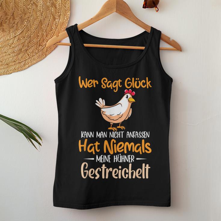 Hat Niemals Meine Hühner Gestrich Chicken Hen Holder Tank Top Frauen Lustige Geschenke