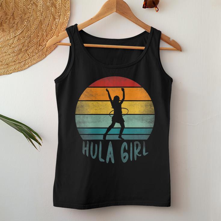 Hulahoop Hullern Hula Girl Hoola Hop Training Women's Hoopen Tank Top Frauen Lustige Geschenke