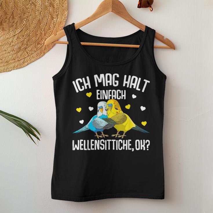 Ich Mag Halt Budgies Welli Budgies Girls' Tank Top Frauen Lustige Geschenke