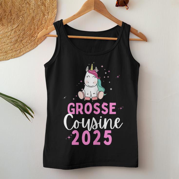 Ich Werde Große Cousin 2025 Unicorn Girls' Cousin Tank Top Frauen Lustige Geschenke