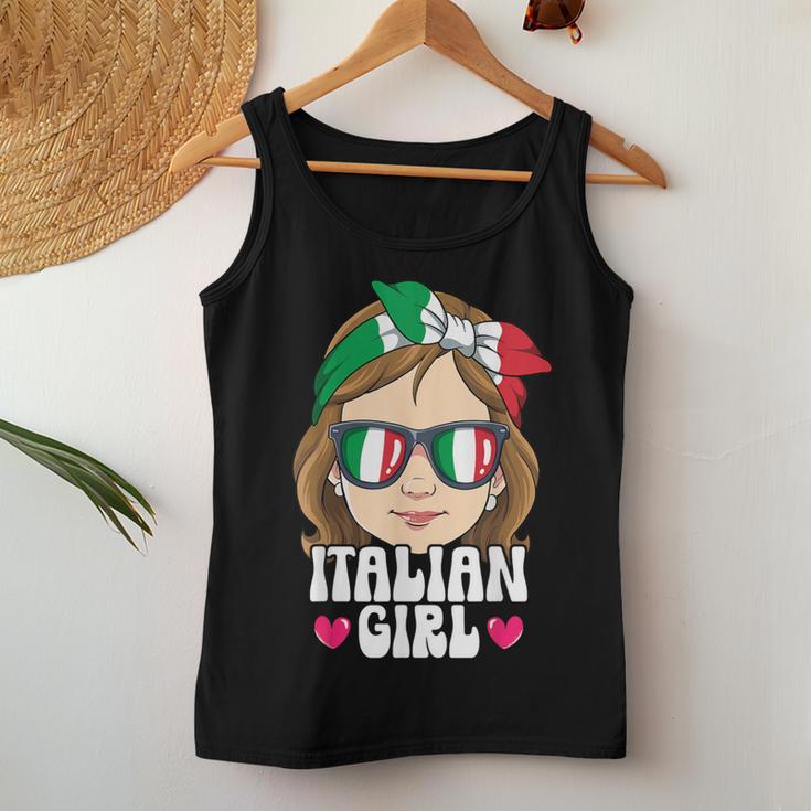 Italian Girl Italy Tank Top Frauen Lustige Geschenke