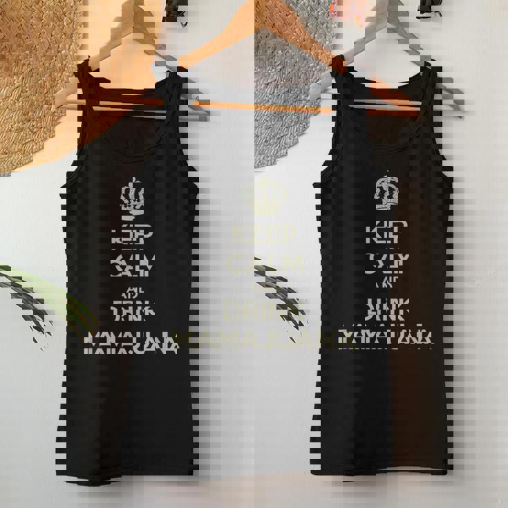 Keep Calm And Drink Mamajuana Canotta da donna Regalos divertidos