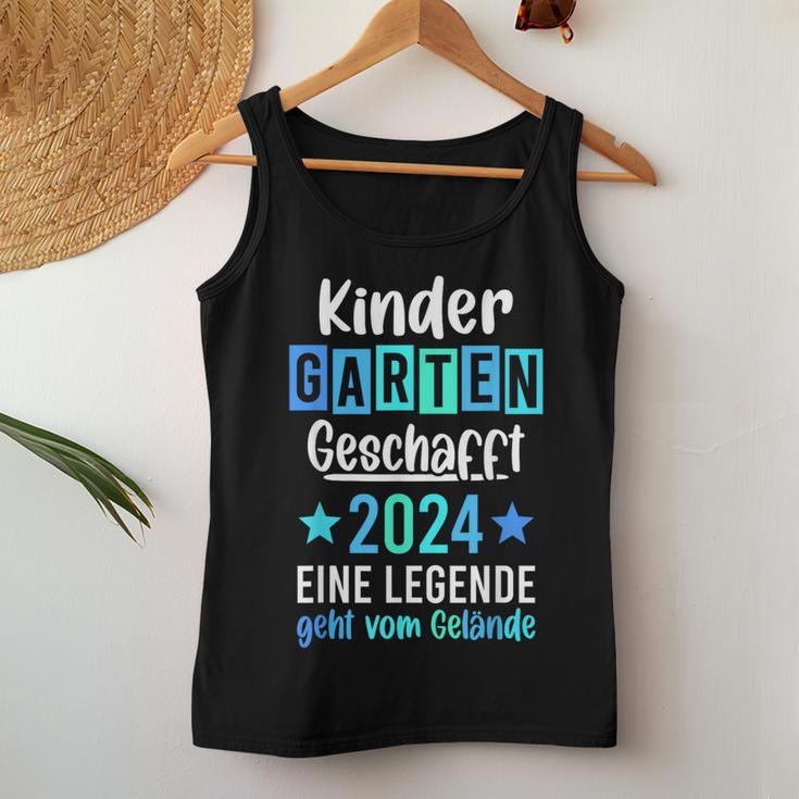 Kindergarten Ade Kita Abgänger 2024 Nursery Graduation Tank Top Frauen Lustige Geschenke