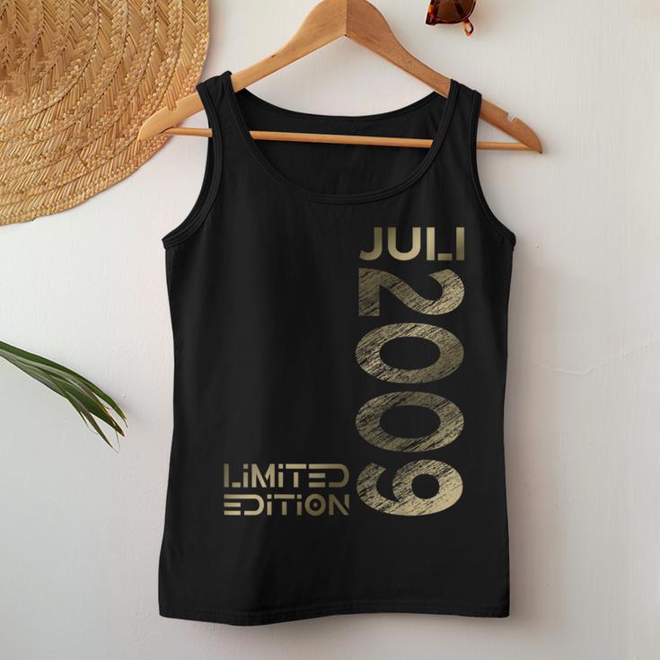 Limited Edition Juli 2009 Junge Mädchen 15 Geburtstag Tank Top Frauen Lustige Geschenke