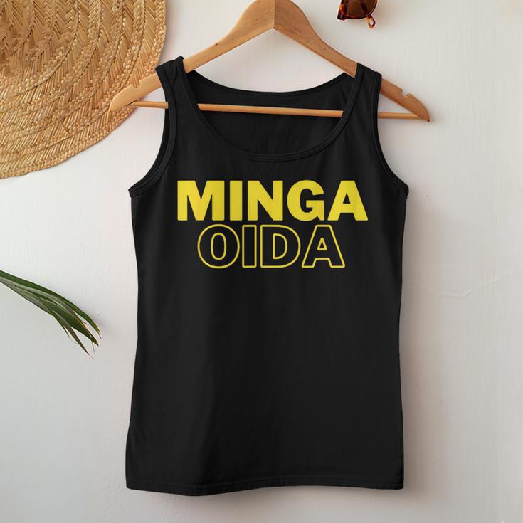 Minga Oida Munich 089 Ultras Football Lifestyle Beer Tank Top Frauen Lustige Geschenke