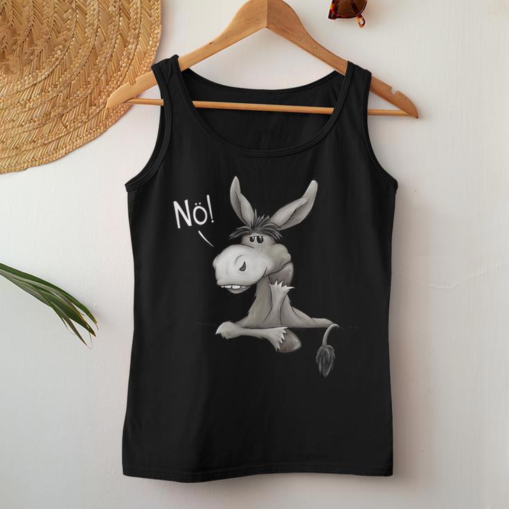 Nö Grummeliger Donkey Casual Stures Störrische Maultier Tank Top Frauen Lustige Geschenke