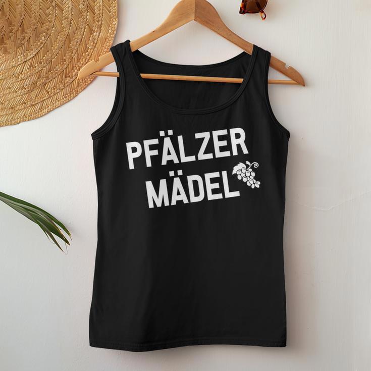 Pälzer Girls' Pfälzer Girls' Sayings Pfalz Tank Top Frauen Lustige Geschenke